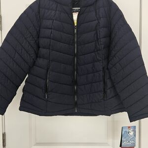 Women's HFX Navy Ski Jacket